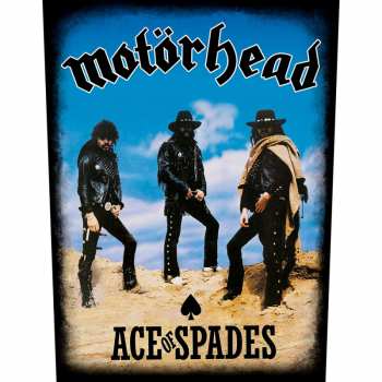 Merch Motörhead: Hátfelvarró Ace Of Spades