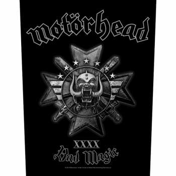 Merch Motörhead: Hátfelvarró Bad Magic 