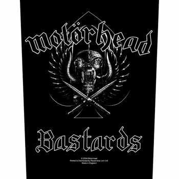 Merch Motörhead: Hátfelvarró Bastards