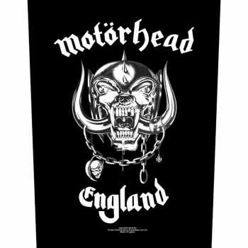 Merch Motörhead: Hátfelvarró England