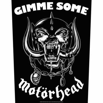 Merch Motörhead: Hátfelvarró Gimme Some