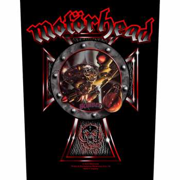 Merch Motörhead: Hátfelvarró Iron Cross Bomber 2004