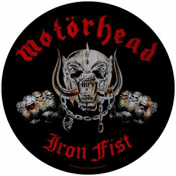 Merch Motörhead: Hátfelvarró Iron Fist
