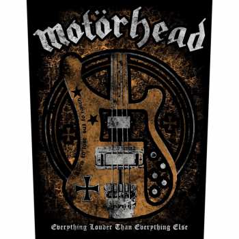 Merch Motörhead: Hátfelvarró Lemmy's Bass