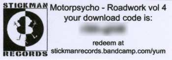 2LP Motorpsycho: Roadwork Vol. 4: Intrepid Skronk CLR