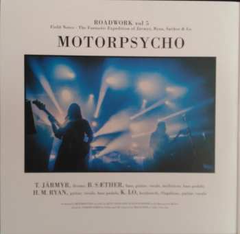 LP Motorpsycho: Roadwork Vol. 5: Field Notes - The Fantastic Expedition Of Järmyr, Ryan, Sæther & Lo Live In Europe 2017 LTD | CLR