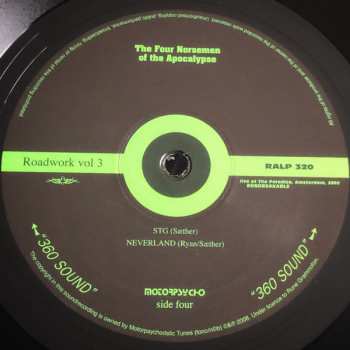 2LP Motorpsycho: Roadwork Vol.3: The Four Norsemen Of The Apocalypse Live At The Paradiso, Amsterdam, November  23, 2002