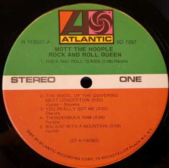 LP Mott The Hoople: Rock And Roll Queen