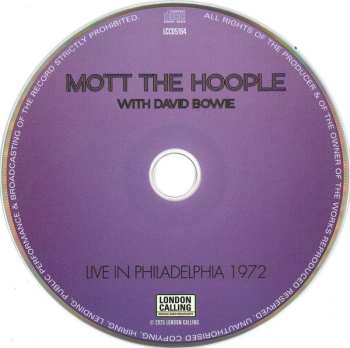 CD David Bowie: Live In Philadelphia 1972