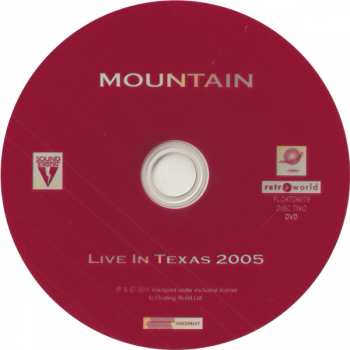 CD/DVD Mountain: Live In Texas 2005