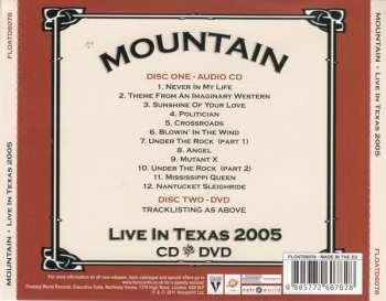 CD/DVD Mountain: Live In Texas 2005