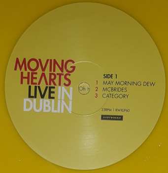 2LP Moving Hearts: Live In Dublin LTD | CLR