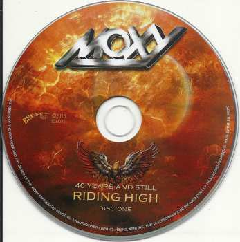 2CD/DVD Moxy: 40 Years And Still Riding High LTD | NUM