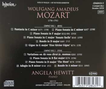 2CD Wolfgang Amadeus Mozart: Piano Sonatas K. 457, 533, 545, 570, 576