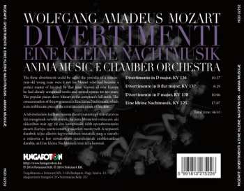 CD Wolfgang Amadeus Mozart: Divertimenti / Eine Kleine Nachtmusik