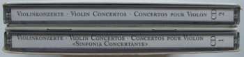 2CD/Dobozkészlet Berliner Philharmoniker: Violinkonzerte Nr. 2 Und 4 - «Sinfonica Concertante» K. 364 - Violinkonzerte Nr. 3 Und 5