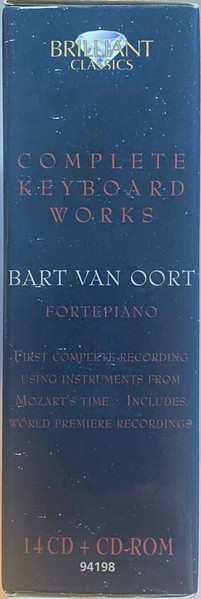 14CD/Dobozkészlet Wolfgang Amadeus Mozart: Complete Keyboard Works