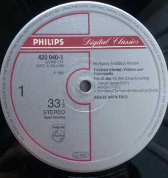 CD Wolfgang Amadeus Mozart: Mozart: Piano Trio 3