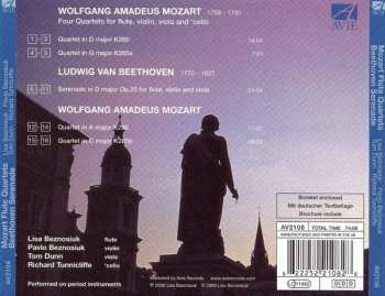 CD Ludwig van Beethoven: Mozart: The Flute Quartets / Beethoven: Serenade