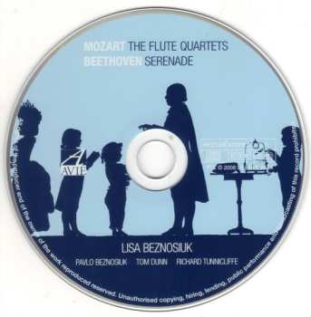 CD Ludwig van Beethoven: Mozart: The Flute Quartets / Beethoven: Serenade