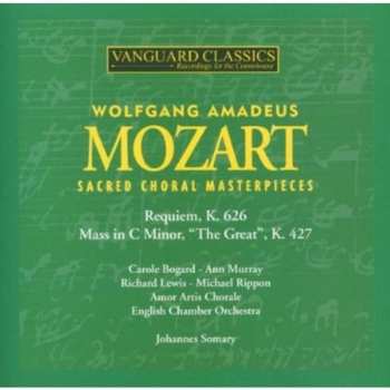 Album Mozart / Bogard / Murray / Lewis / Rippon / Somary: Choral Masterpieces