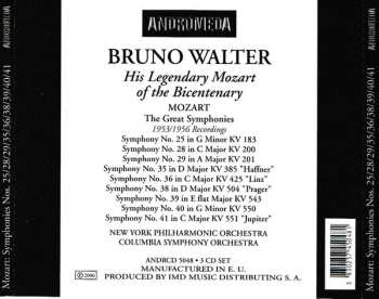 3CD Columbia Symphony Orchestra: Symphonies Nos. 25/28/29/35/36/38/40/41