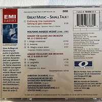 CD Wolfgang Amadeus Mozart: Klavierkonzerte Nr. 21 & Nr. 27