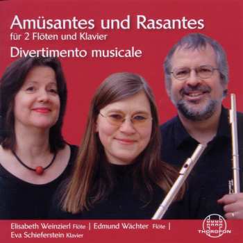 Album Mozart / Divertimento Musicale: Amusantes & Rasantes For 2 Flute &piano