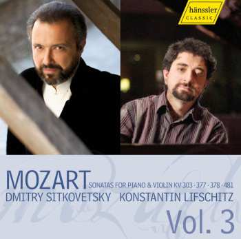 Album Wolfgang Amadeus Mozart: Sonatas For Piano & Violin Vol. 3