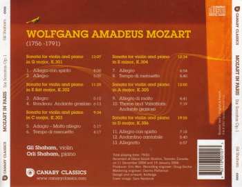 CD Wolfgang Amadeus Mozart: Mozart In Paris • Six Sonatas Op. 1