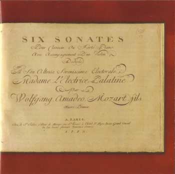 CD Wolfgang Amadeus Mozart: Mozart In Paris • Six Sonatas Op. 1