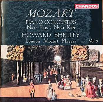 Album Wolfgang Amadeus Mozart: Piano Concertos Vol. 5 - No. 13 K415 - No. 24 K491