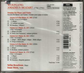 CD Wolfgang Amadeus Mozart: Sonatas For Piano & Violin K. 302, 303, 305, 376, 380