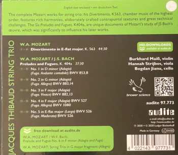 CD Wolfgang Amadeus Mozart: Complete String Trios