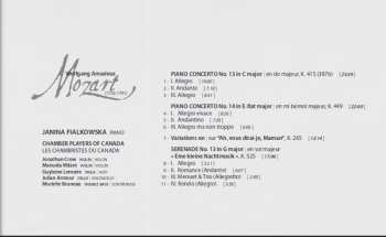 CD Wolfgang Amadeus Mozart: Concertos 13 & 14, Eine Kleine Nachtmusik, Variations For Piano