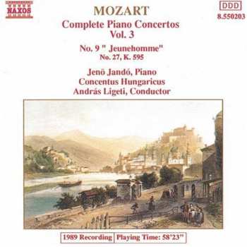 Album Wolfgang Amadeus Mozart: Complete Piano Concertos Vol. 3 - No. 9 "Jeunehomme", No. 27, K. 595