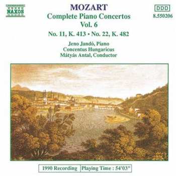 Album Wolfgang Amadeus Mozart: Complete Piano Concertos Vol. 6 - No. 11, K. 413, No. 22, K. 482