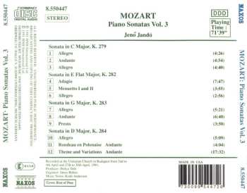 CD Wolfgang Amadeus Mozart: Piano Sonatas, Vol. 3