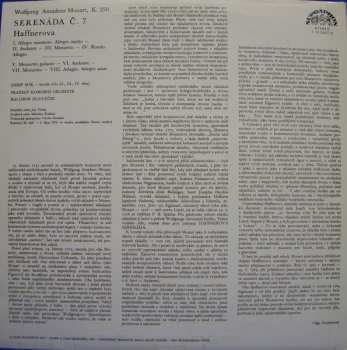 LP Prague Chamber Orchestra: Haffnerova Serenáda
