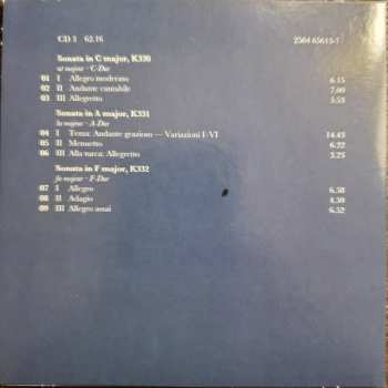 6CD/Dobozkészlet Wolfgang Amadeus Mozart: Piano Sonatas