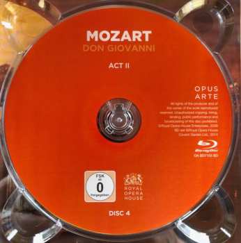5Blu-ray Wolfgang Amadeus Mozart: Le Nozze Di Figaro / Don Giovanni / Die Zauberflöte