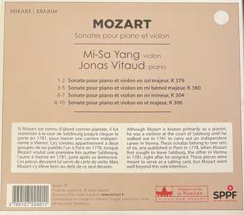 CD Wolfgang Amadeus Mozart: Sonates Pour Piano Et Violon