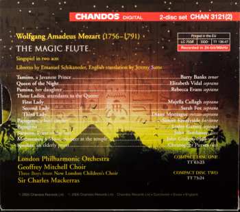 2CD/Dobozkészlet Wolfgang Amadeus Mozart: The Magic Flute