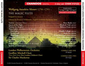 2CD/Dobozkészlet Wolfgang Amadeus Mozart: The Magic Flute