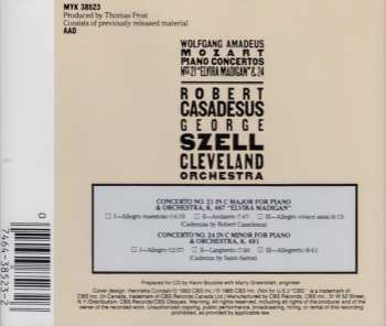 CD Wolfgang Amadeus Mozart: Piano Concertos Nos 21 "Elvira Madigan" & 24