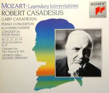 Album Wolfgang Amadeus Mozart: Piano Concertos No. 21, 22, 23, 24, 26 & 27. Concerto For 2 Pianos