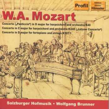 Album Mozart / Salzburger Hofmusik / Brunner: Piano Concertos