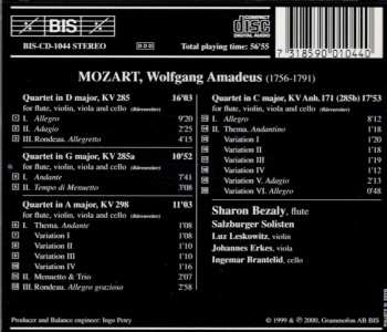 CD Wolfgang Amadeus Mozart: Mozart Flute Quartets
