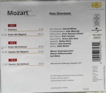 3CD/Dobozkészlet Wolfgang Amadeus Mozart: Don Giovanni