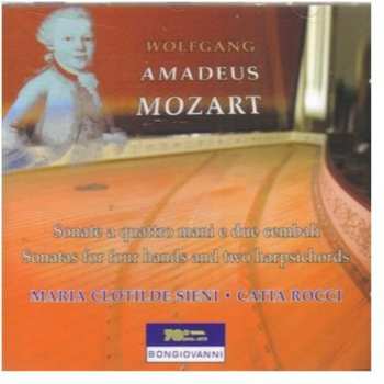 Album Mozart / Siene / Rocci: Sonatas For 4 Hands & Two Harpsichords